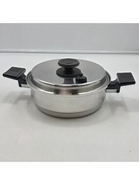 VTG Royal Prestige 7 ply SS Steam Insert/Strainer w/Lid (Fits 2.5 QT Saucepan)
